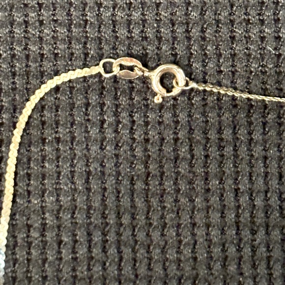 Helzberg 14K pearl/ diamond necklace - Picture 4 of 7